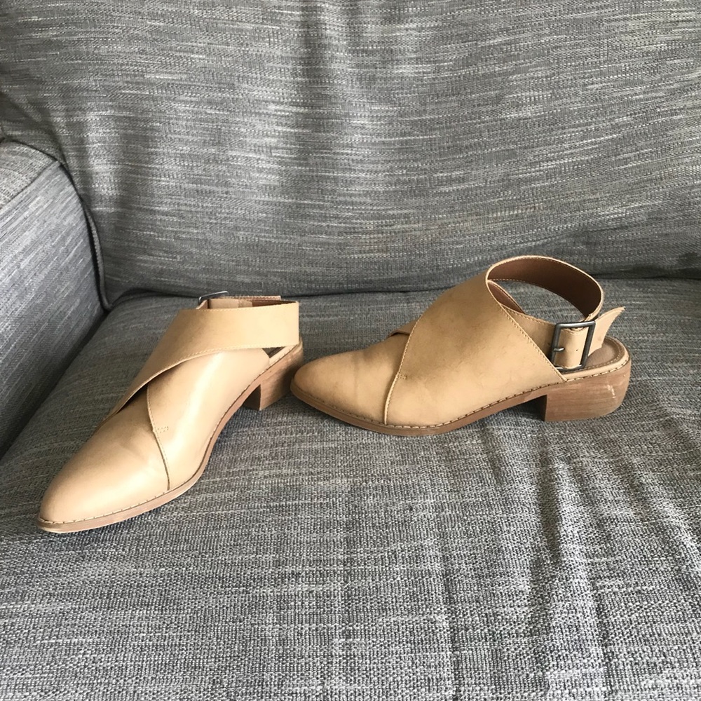 Strappy mules